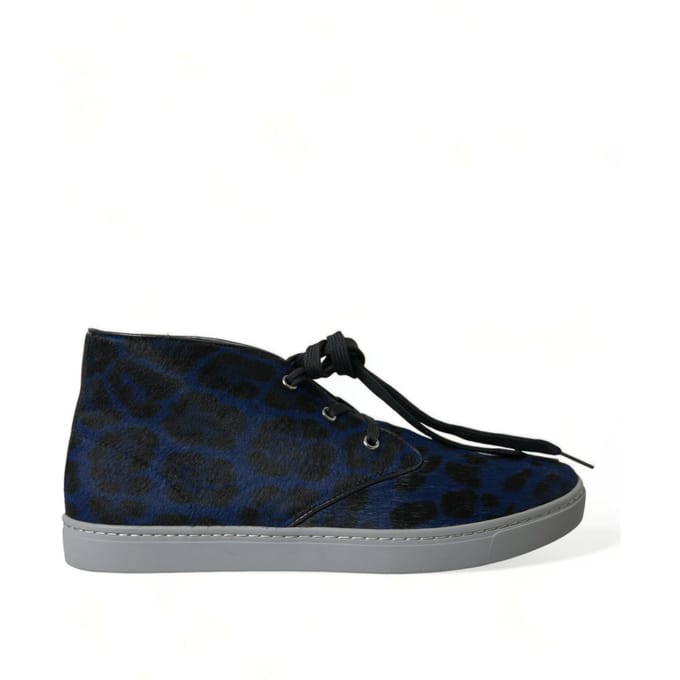 Leopardprint Hoge Sneakers