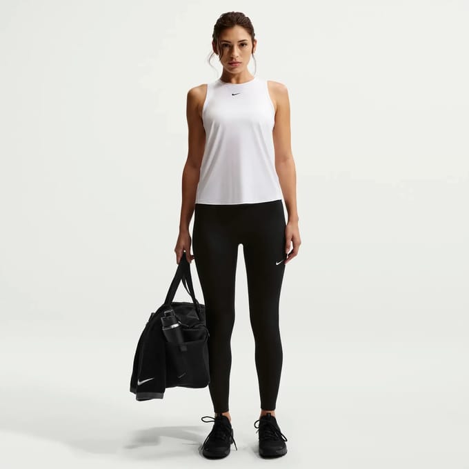 Nike Dri-Fit One High Rise 7/8 Tight Dames-zwart