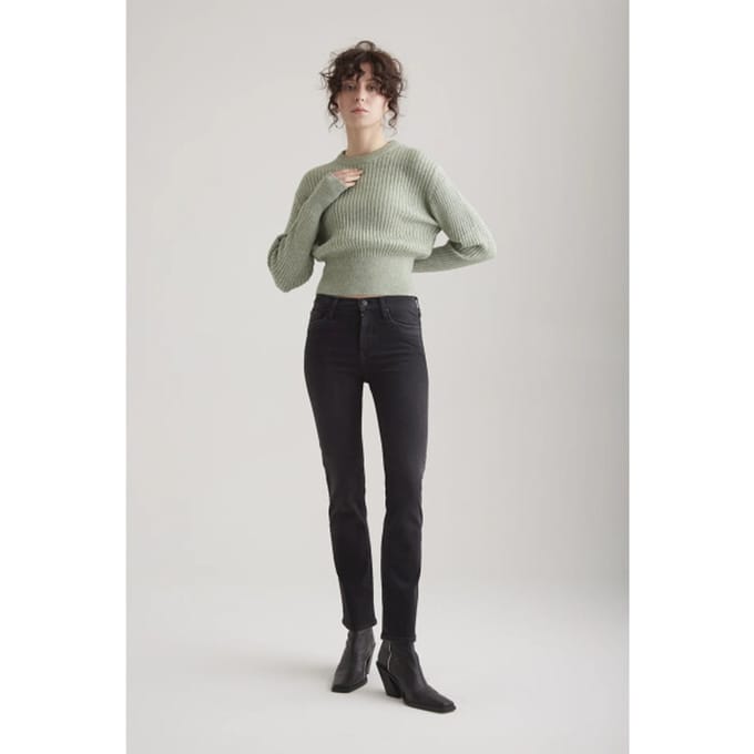 Cup of Joe Hannah dames regular-fit jeans black vintage