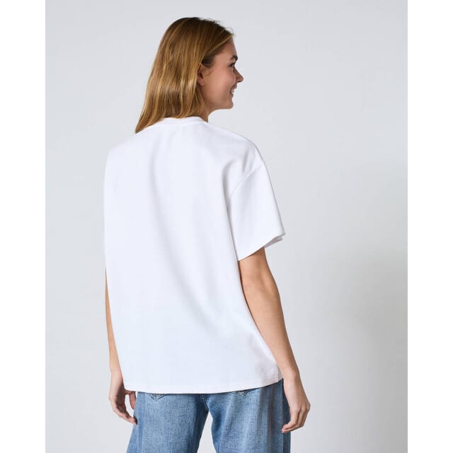 SisterS point T-shirt Veda Ss 19786 White Dames Maat - M