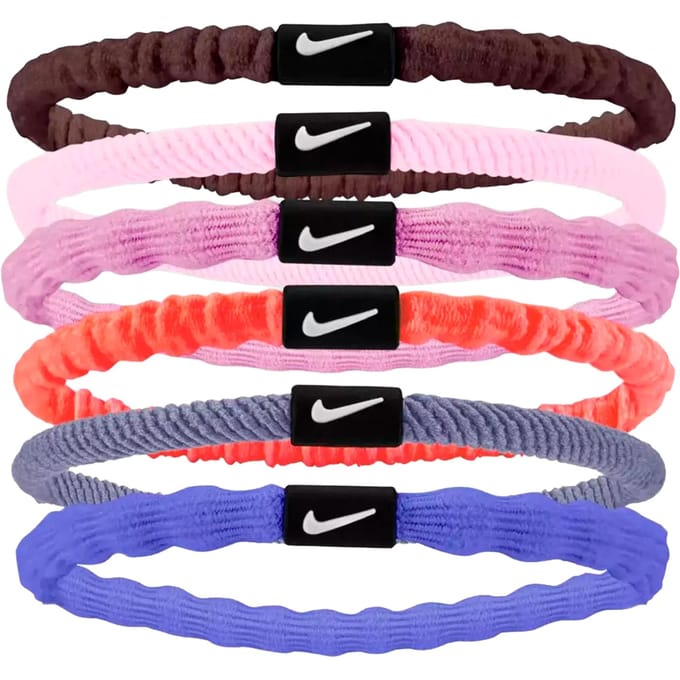 Nike Flex Hair Tie Haarband Verpakking 6 stuks Unisex