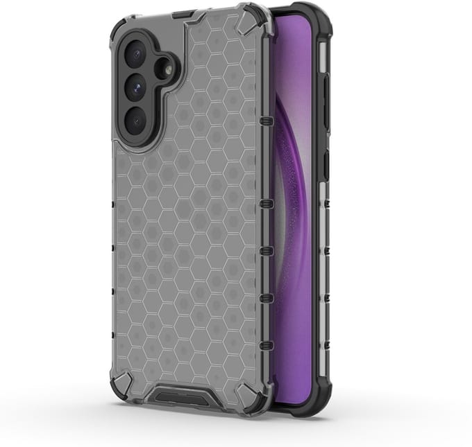 Solidenz HexArmor Shield geschikt voor Samsung Galaxy A36 hoesje - Zwart