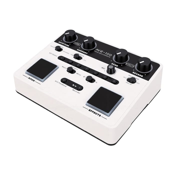 Vocale Effecten Processor met Auto Pitch Harmonische Vocal Eraser Looper OTG Geluidsinterface Home Studio Opname voor