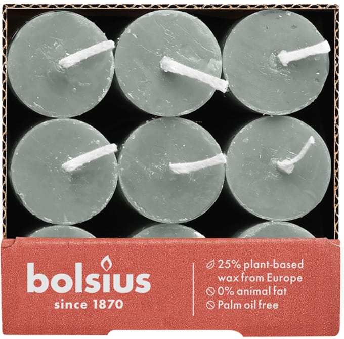 Bolsius Rustiek tafelkaars Jade