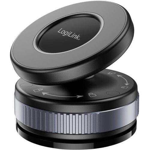 LogiLink AA0197 Smartphone-standaard Zwart, Aluminium