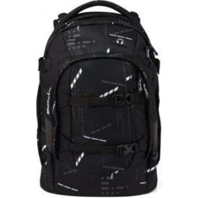 satch Schoolrugzak met laptopvak Pack Ninja Matrix Zwart