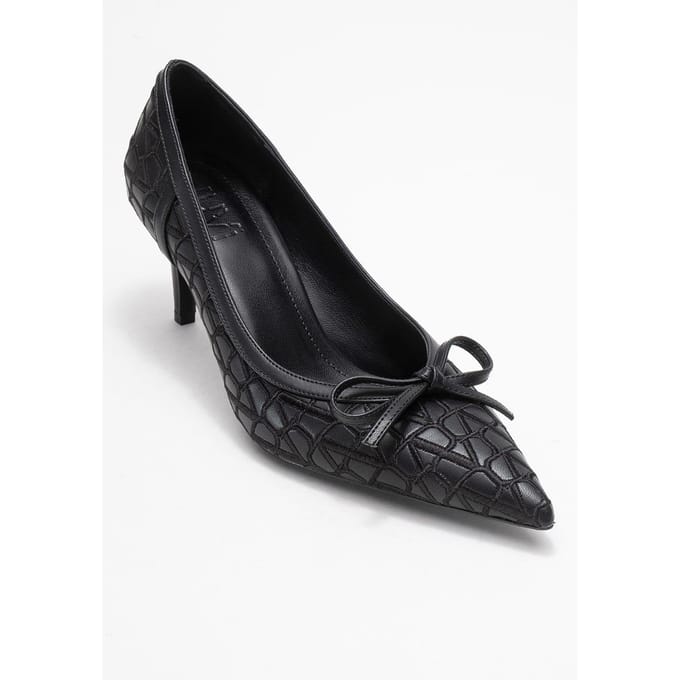 Camden Strik Spitse Neus Pump