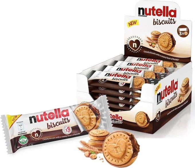 Nutella Biscuits - 28 x 3 stuks