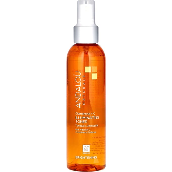 Andalou Naturals, Verhelderende Toner, Clementine+C, Verhelderend, 178ml (6 fl oz) orange