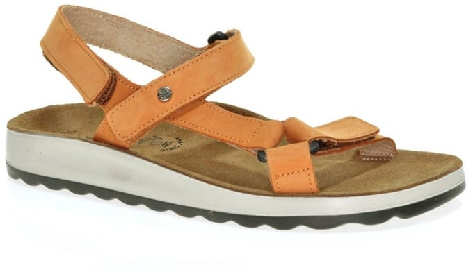 Cognac Lederen Sportieve Sandaal Flyflot maat 36