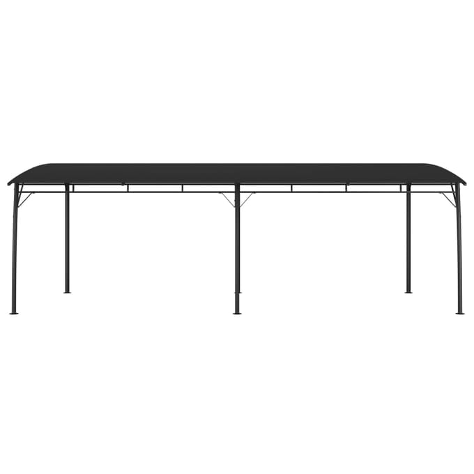 vidaXL - Zonneluifel - 6x3x2,55 - m - antracietkleurig