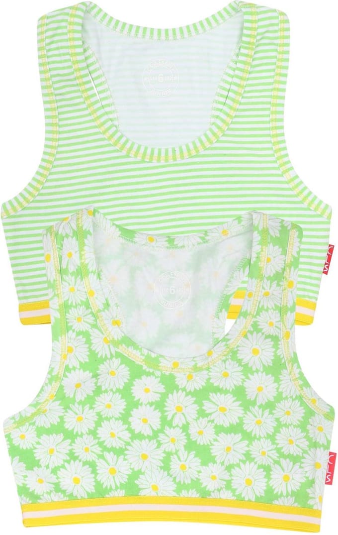Claesen's Crop Top Daisy 2-pack 92-98 (XXS)
