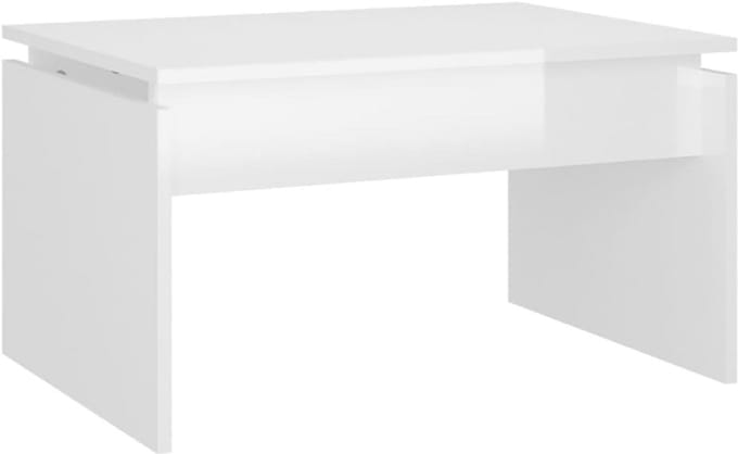 Salontafel 68x50x38 cm met Hoogglans Afwerking