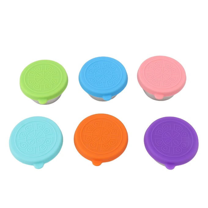 6 STUKS Kleine Condimentcontainers met Deksel Kleurrijk Lekdicht 50ml Herbruikbare Condimentbakjes voor blue