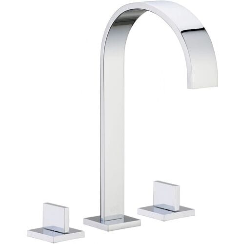 Dornbracht MEM three-hole basin mixer with single rosettes 20715782-00