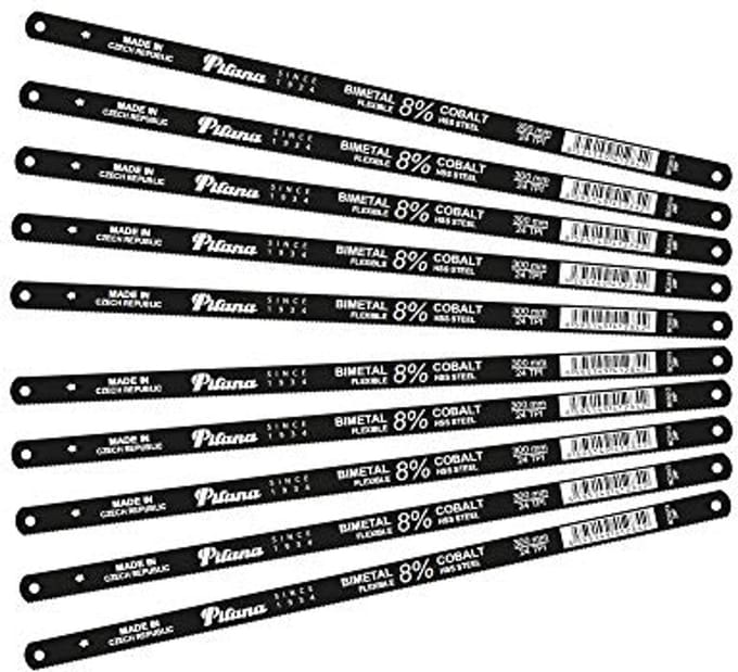 Bi-metaal handzaagblad voor metaal | 24 TPI | Verpakking van 10 stuks