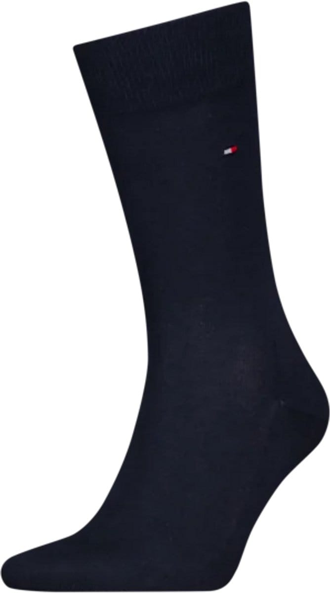 Tommy Hilfiger Herensokken Premium Silk & Cashmere Dark Navy
