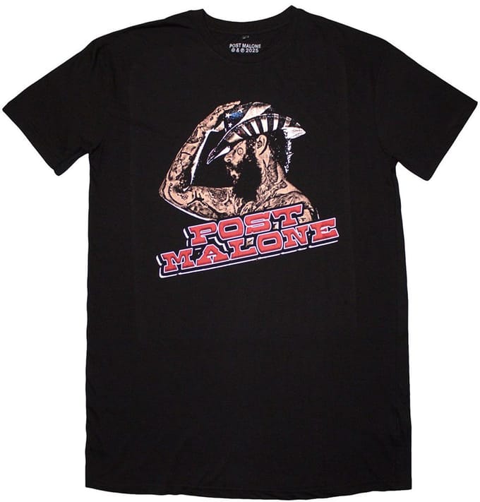 Post Malone - Cowboy Hat T-shirtjurk - M - Zwart
