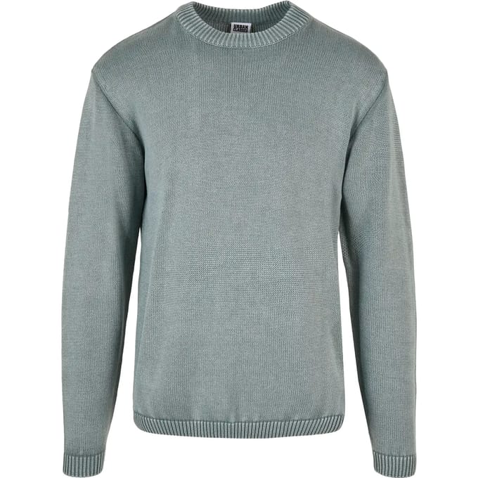 Urban Classics Sweater/trui -S- Washed Blauw