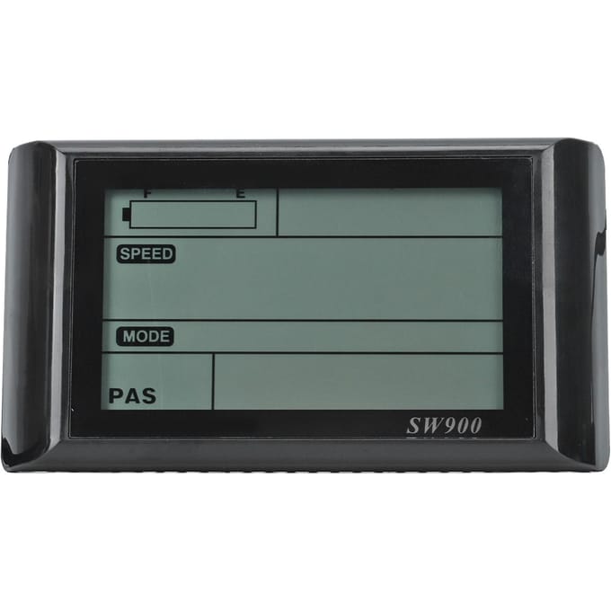 Vélo Électrique SW900 Écran LCD 24V 36V 48V 60V Étanche Trottinette Électrique Écran Panneau de Commande LCD pour gray
