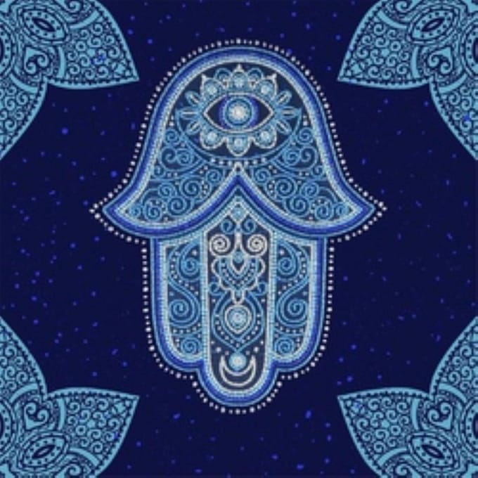 MniArt Crafts Hamsa, 30x30 cm
