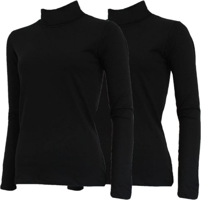 2-Pack Campri - Skipully - Wintersportpully - Dames - Black (020) - maat L
