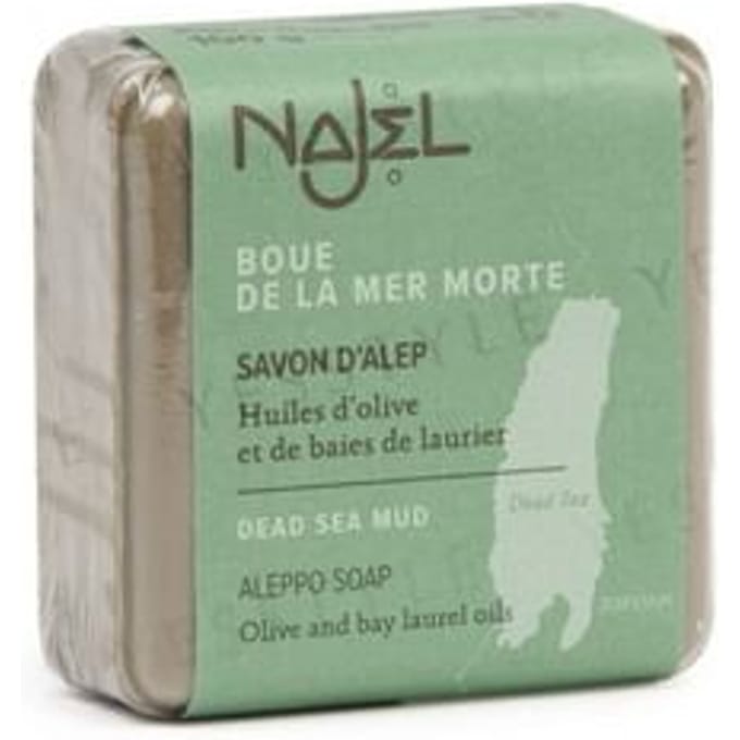 Najel Aleppo zeep met Dode Zee klei - 100 gram - 100% natuurlijk - dierproefvij