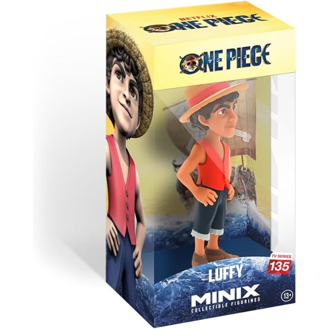 MINIX One Piece - Speelfiguur Monkey D. Luffy - 12cm PVC figuur