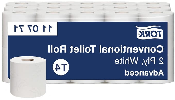 Toiletpapier Wit - Papierrollen Toilet - Sanitaire Ruimtes - 2-Laags - 30 x 400 vel - Wit
