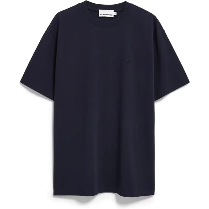 relaxed fit t-shirt van katoenmix model 'MAARKOS'