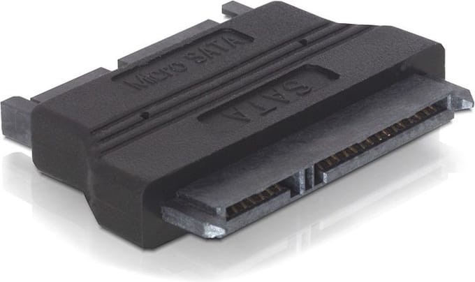 DeLOCK SATA naar Micro SATA verloopstekker