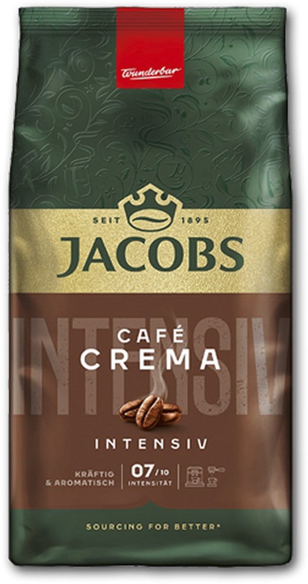 Jacobs Café Crema Intensiv Bonen - 4 kg