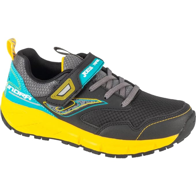 Joma Tundra kinderschoenen (ZWART/GEEL)