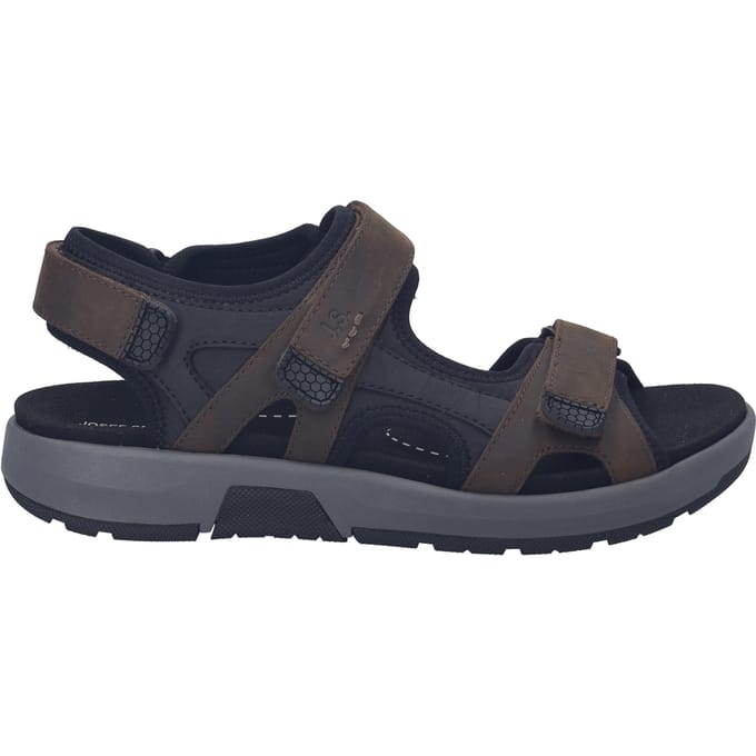 Josef Seibel - EMERIC 06 - Heren sandalen - Kleur: Bruin - Maat: 49