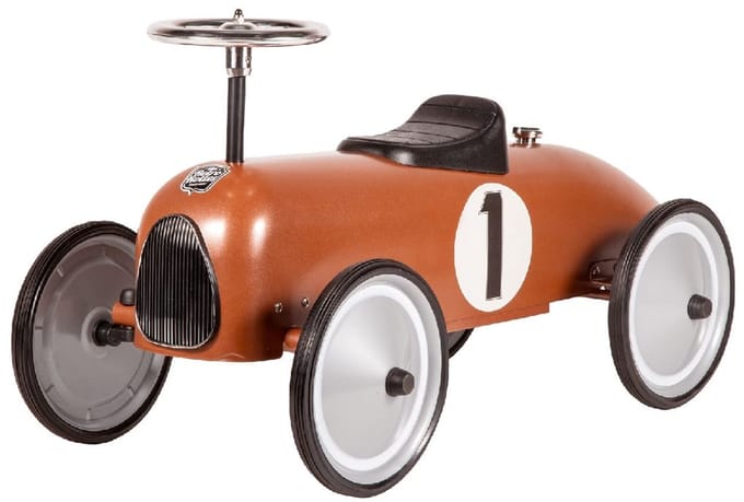 Retro Roller Loopauto Chester Brons