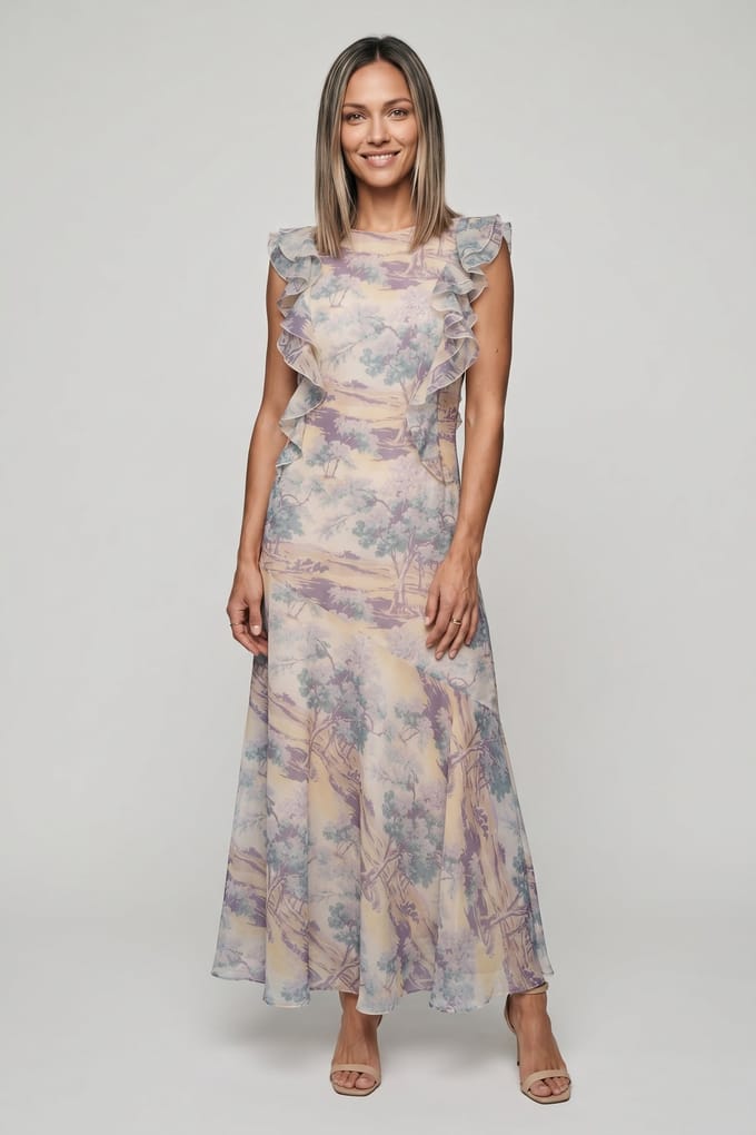 & Other Stories Nikki Dress Beige Größe: 36 | Maxikleider Outlet | Damen | Braun