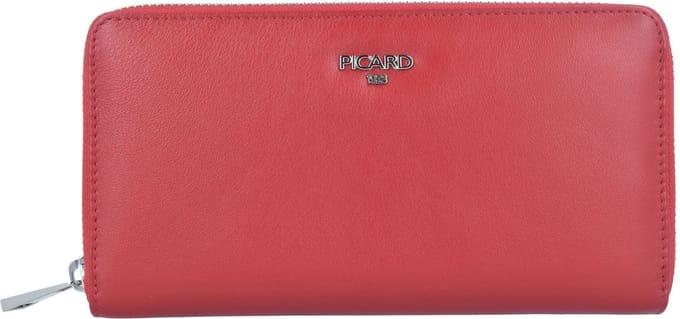 Picard Bingo I Portemonnee Leer 19 cm - Dames - Horizontaal - rot