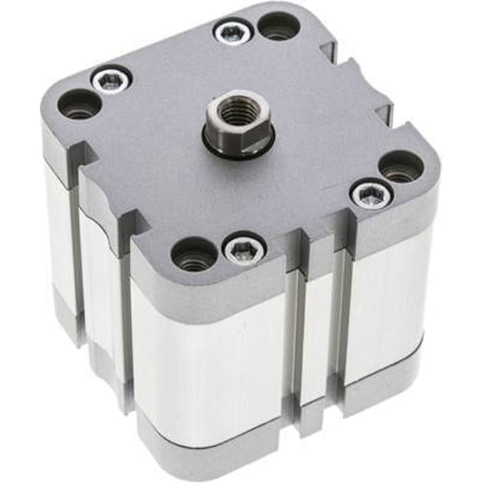 ISO 21287 Compacte Enkelwerkende Cilinder 63-25mm - Magnetisch