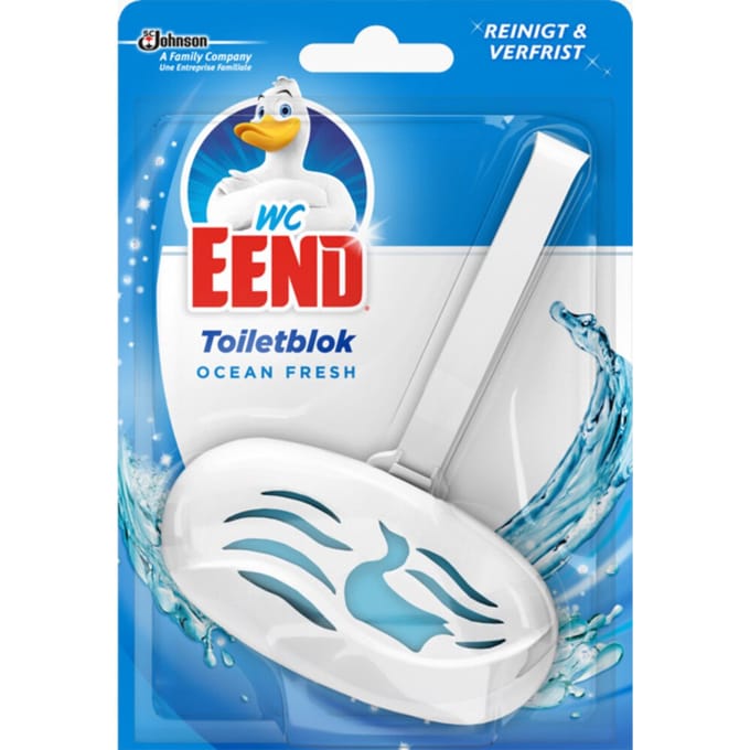 Toiletblok Wc-Eend met houder Ocean Fresh