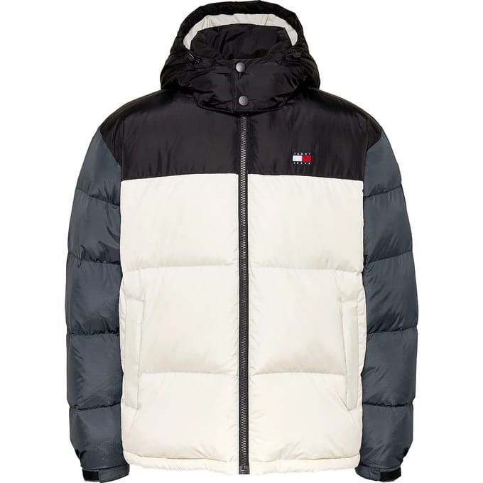Tommy Jeans - Heren Jas winter Alaska Puffer Jacket - Multi - Maat S