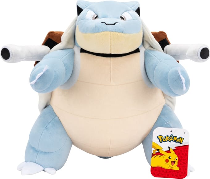 Pokemon Blastoise Pluche 30cm Bekende knuffels