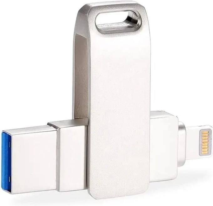 WiseGoods Premium USB 3.0 IOS Memory Stick 64GB Geschikt Voor Iphone - Flashdrive - Flash Drive - Voor Smartphone & Tablet Opslag