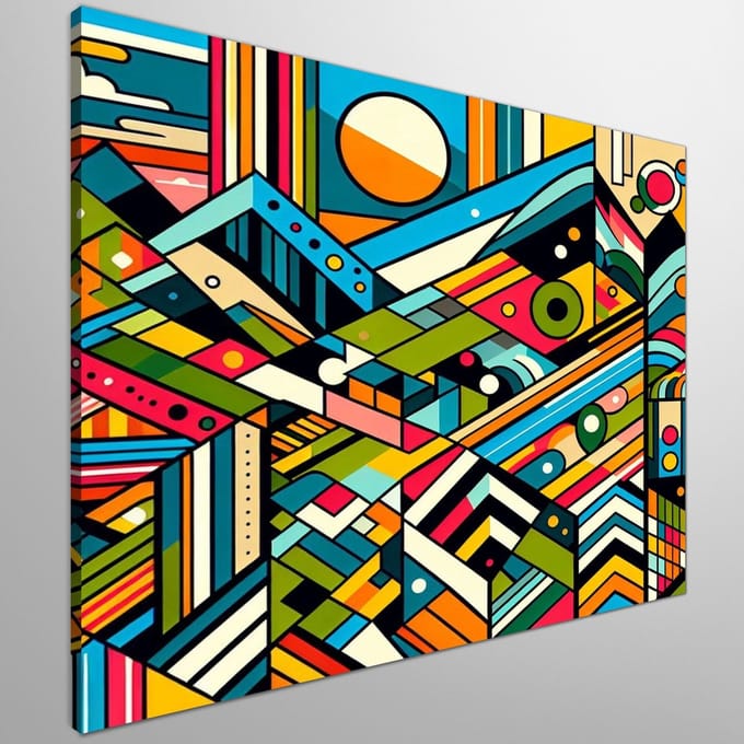 Kunstprint | Wanddecoratie | Canvas | 30 × 30 cm