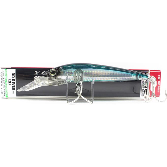 Yo Zuri Duel 3D Diver 120 Zinkend kunstaas R1455-CPSH (2159) gray