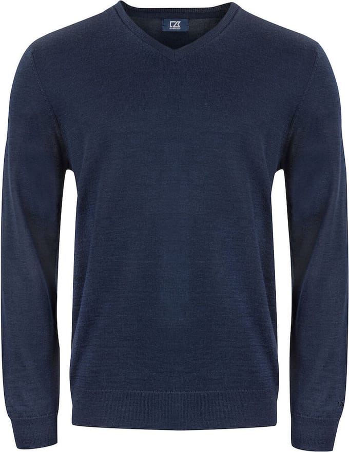 Cutter & Buck Vernon V-neck Heren 355432 - Dark Navy - M