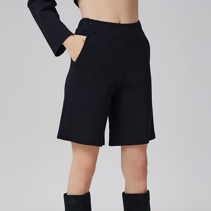 Minimalistische bermuda shorts