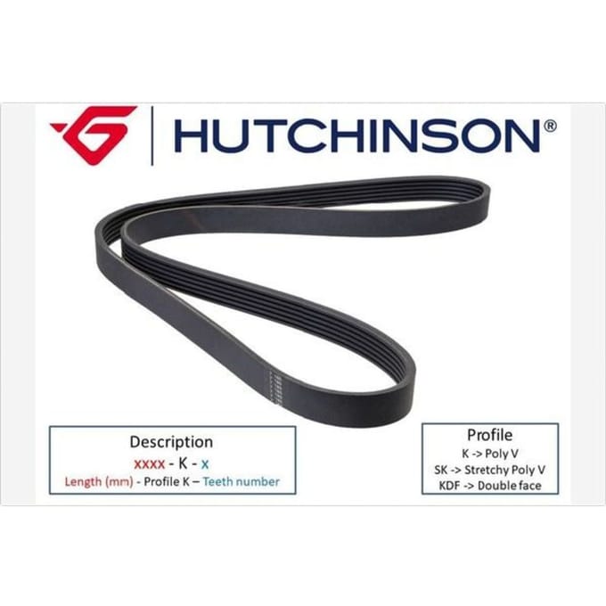 Poly V-riem HUTCHINSON 1061 SK 6