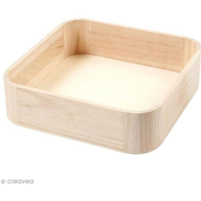 Creativ Company Houten Dienblad 25x25x7 cm