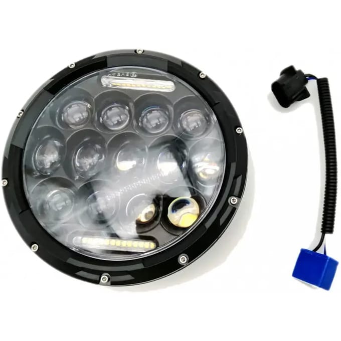 Motorfiets met geleide koplamp Brazoline FURTIF 2 Custom