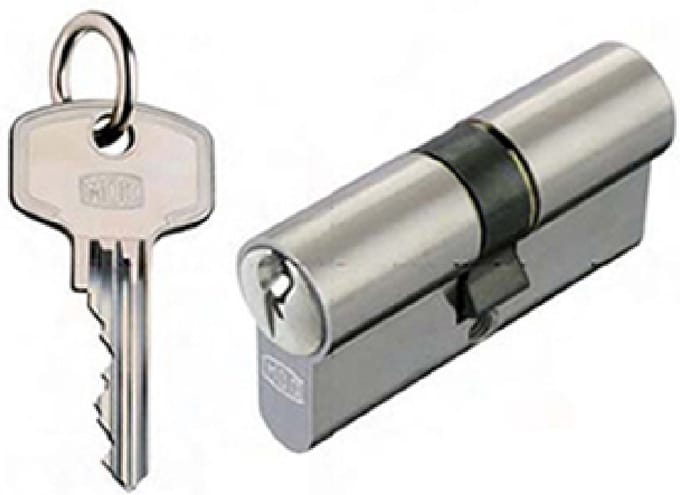 Dom Cilinder Skg Verlengd - 1 x 10 mm